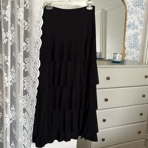 Layered Black Skirt Large